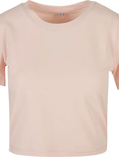 BY 042 dámský crop top pink model 22435721 - Build your Brand