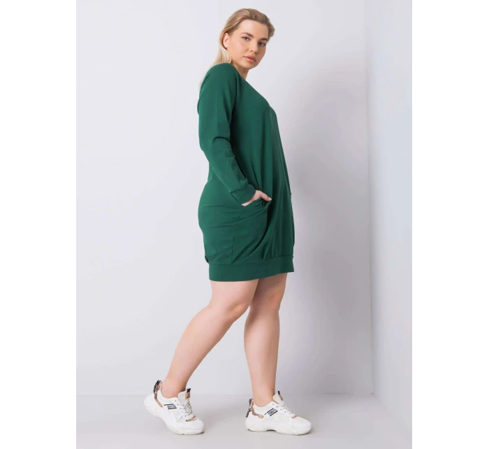 Šaty RV SK 6296.99 tmavo zelená