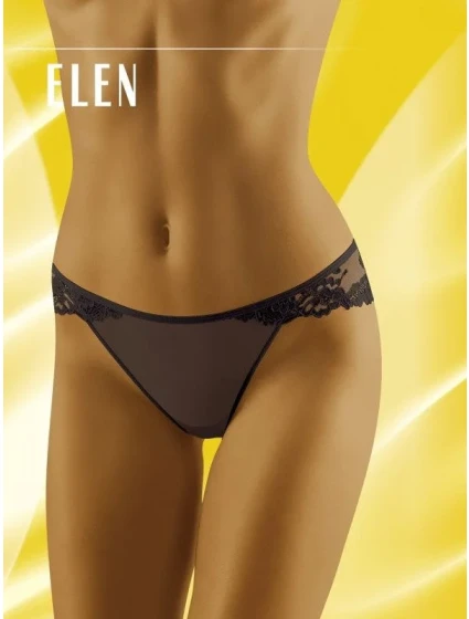 Dámské kalhotky model 17565134 Black - Wol-Bar Dámské kalhotky model 17565134 Black - Wol-Bar