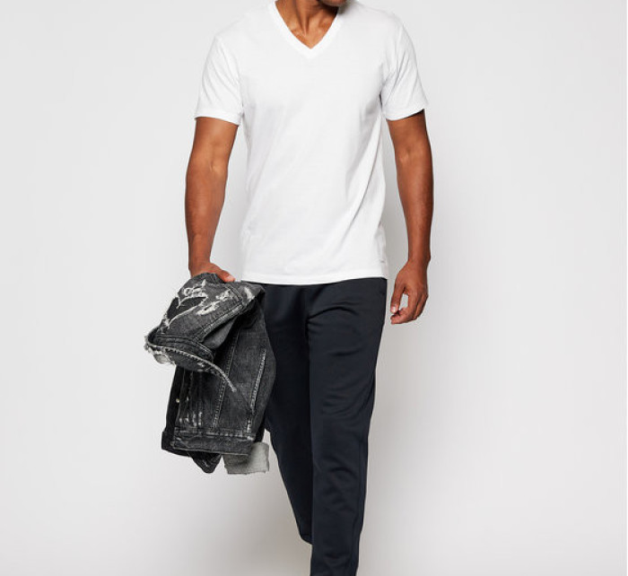Pánske tričko 000NB4012E 100 3pk biela - Calvin Klein