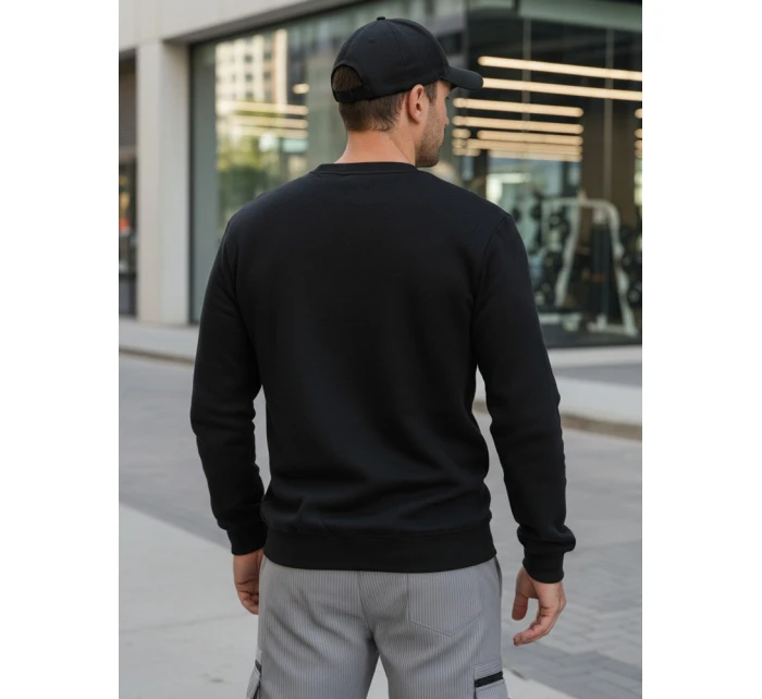 Pánská základní černá mikina Dstreet model 21985931 - FashionStreet