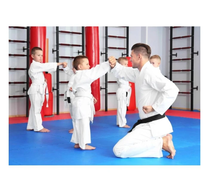 Cvičebná podložka s bezpečnostným certifikátom - Puzzle 1x1m - Tatami 2 cm