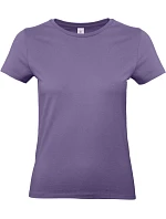 B&C #E190 /women Dámske tričko z hrubej bavlny 01.004T millennial lilac