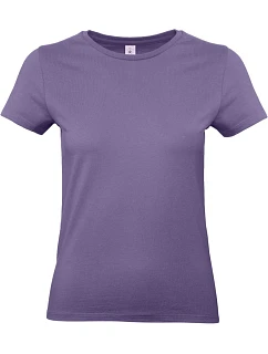 B&C #E190 /women Dámske tričko z hrubej bavlny 01.004T millennial lilac