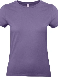 B&C #E190 /women Dámské tričko z těžké bavlny 01.004T model 22495621 lilac