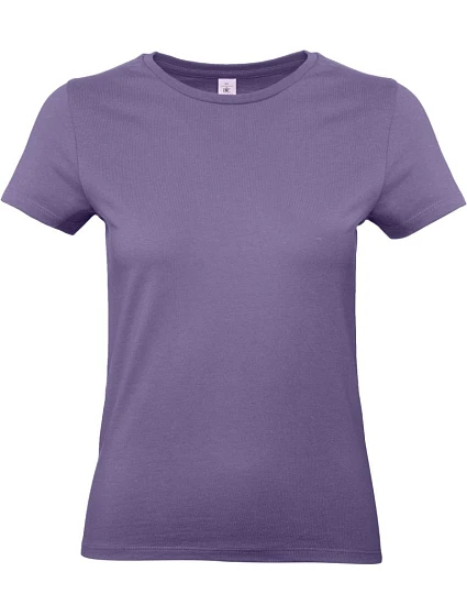 B&C #E190 /women Dámske tričko z hrubej bavlny 01.004T millennial lilac