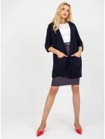 Dámsky sveter LO SW LK 3002 kardigan.98P tmavo modrý Dámsky sveter LO SW LK 3002 kardigan.98P tmavo modrý