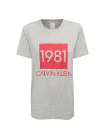 Dámske tričko s krátkym rukávom QS6343E-020 - Calvin Klein Dámske tričko s krátkym rukávom QS6343E-020 - Calvin Klein