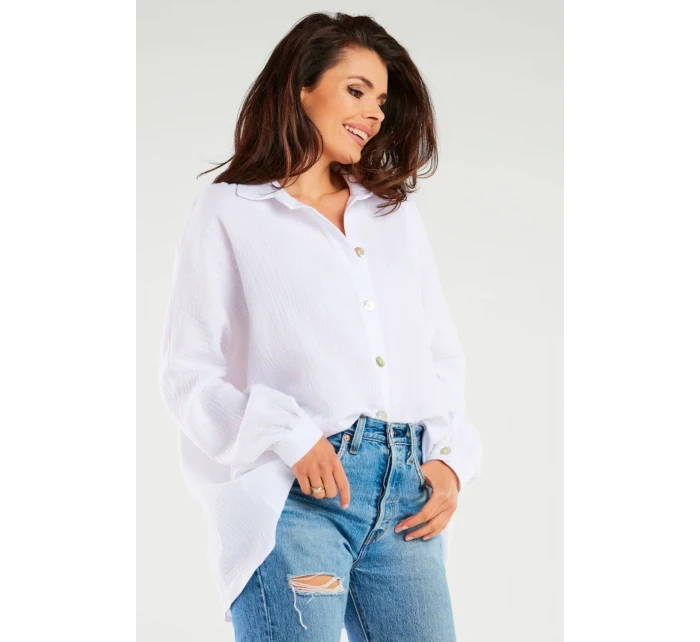 Košeľa s dlhým rukávom model 166829 Infinite You