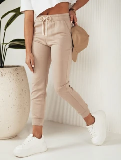 MILA dámske tepláky béžové FashionStreet UY1824