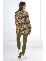 3dielna súprava Vresoviská blúzka, top a legíny khaki + béžová 3dielna súprava Vresoviská blúzka, top a legíny khaki + béžová