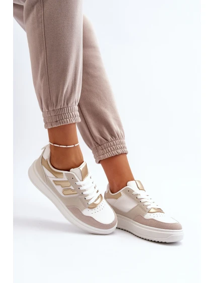 Dámské nízké tenisky béžové model 21651086 - Boto