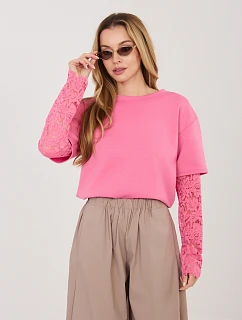 Bluzka IT BZ model 22041055 ciemny różowy - FPrice