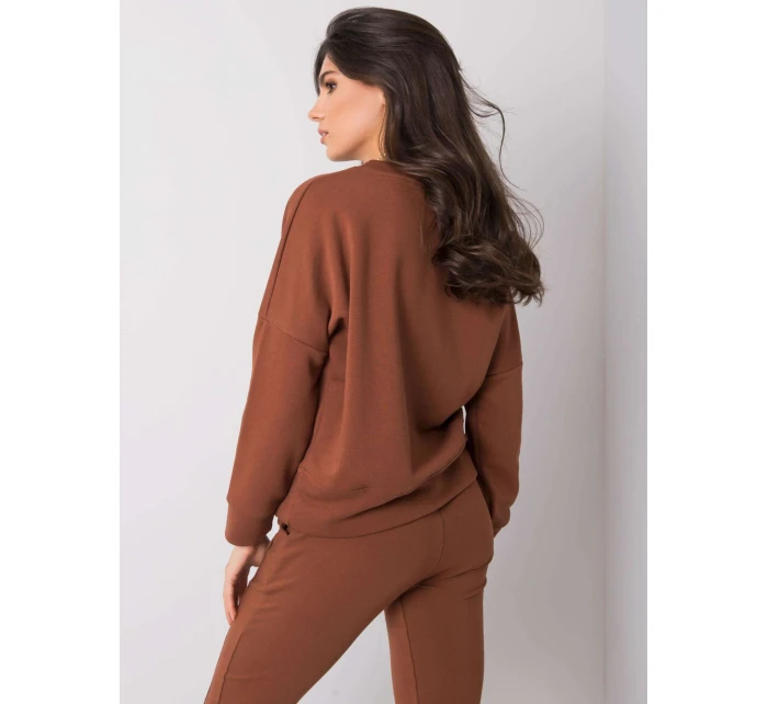 Mikina RV BL 6080.19 tmavo hnedá Mikina RV BL 6080.19 tmavo hnedá