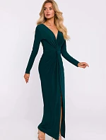 Dámske šaty M840 tmavo zelené - Moe