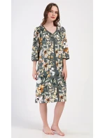 Dámske domáce šaty s trojštvrťovými rukávmi Marie Dámske domáce šaty s trojštvrťovými rukávmi Marie
