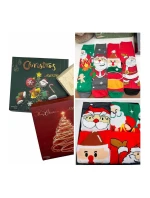 WiK ponožky M898 Veselé Vianoce Box A'4 35-46