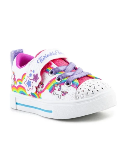 Skechers S-Lights Girls Twinkle Sparks Jumpin Clouds Jr 314809N-WMLT Skechers S-Lights Girls Twinkle Sparks Jumpin Clouds Jr 314809N-WMLT