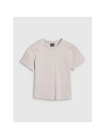 Dámské tričko z žebrovaného úpletu model 21719632 - 4F