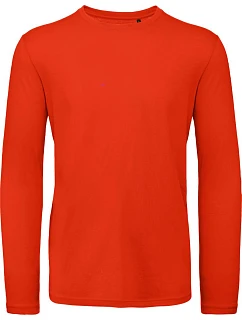 B&C Inspire LSL T /men_° Pánske tričko s dlhým rukávom 01.TM70 fire red