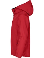 Classic Softshell Jkt Jr Dětská 3vrstvá softshellová bunda s kapucí model 22471108 red - Clique Classic Softshell Jkt Jr Dětská 3vrstvá softshellová bunda s kapucí model 22471108 red - Clique