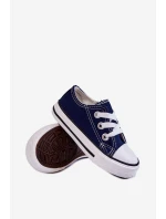 Dziecięce Trampki Klasyczne Granatowe Filemon Dziecięce Trampki Klasyczne Granatowe Filemon