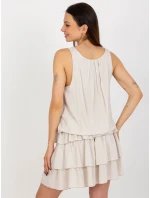 Sukienka TW SK BI model 18630099 jasny beżowy - FPrice