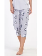 Dámske capri pyžamo Polárny medveď