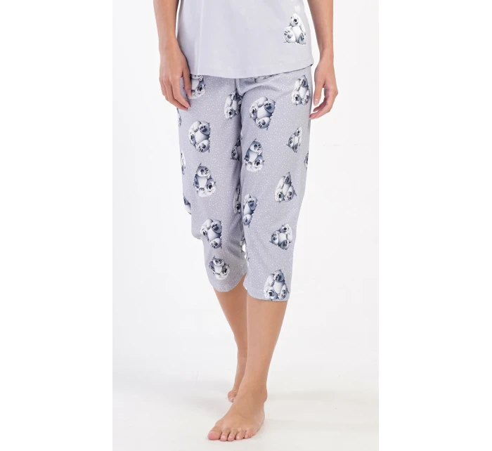 Dámske capri pyžamo Polárny medveď