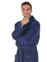 Pánsky župan Tampa 2149 oversized dark blue - Vestis