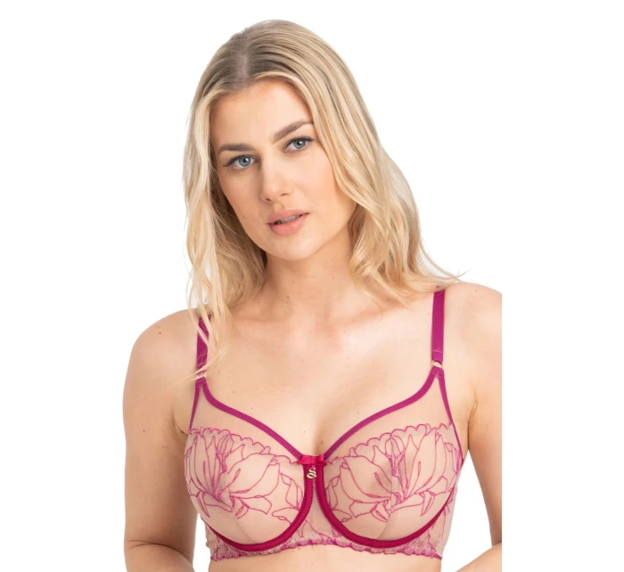 Dámská podprsenka Irina model 20993912 fuchsia - Samanta Dámská podprsenka Irina model 20993912 fuchsia - Samanta