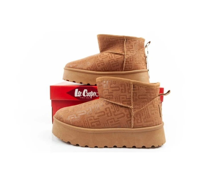 snow boots winter fashion  boots brown dámské model 21406162 - Lee Cooper
