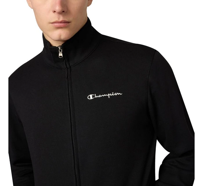 Champion Pánsky oblek na zips Black 222248 KK001 Tepláková súprava