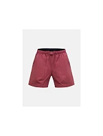Dámske šortky PEAK PERFORMANCE W Outdoor Cargo Shorts, červené