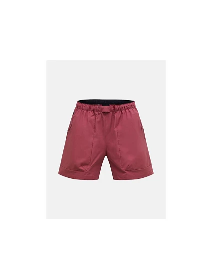 Dámske šortky PEAK PERFORMANCE W Outdoor Cargo Shorts, červené