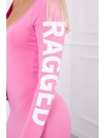 Otrhané svetlo ružové šaty