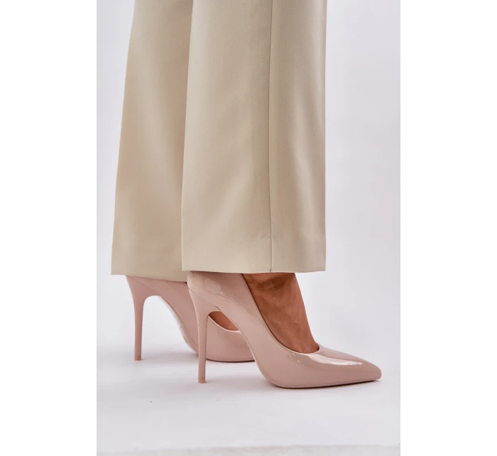 Lakované Lodičky S  Béžové model 21684963 - Boto