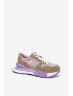 Semišové Dámské Tenisky Na Platformě Big Star model 21695289 HIPOLY SYSTEM Růžové - Big Star Shoes Semišové Dámské Tenisky Na Platformě Big Star model 21695289 HIPOLY SYSTEM Růžové - Big Star Shoes