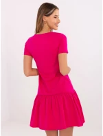 Šaty RV SK model 17034980 fuchsiová - FPrice Šaty RV SK model 17034980 fuchsiová - FPrice