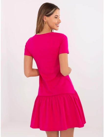 Šaty RV SK model 17034980 fuchsiová - FPrice Šaty RV SK model 17034980 fuchsiová - FPrice