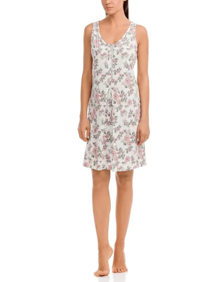 Dámská noční košile model 14642603 květinový vzor - Vamp