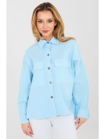 Košeľa s dlhým rukávom model 224203 Taliansko Moda