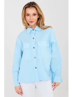 Košeľa s dlhým rukávom model 224203 Taliansko Moda