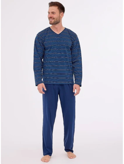 pyžamo model 21337470 dlouhé/r 3XL5XL pánské - Cornette