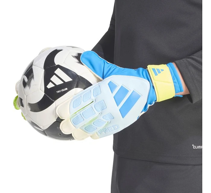 Adidas Predator Training brankárske rukavice bielo-žlto-modré KA7786