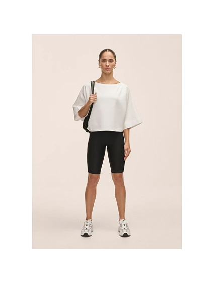 Dámské tričko Aria Cropped model 22234066 bílé - Casall Dámské tričko Aria Cropped model 22234066 bílé - Casall