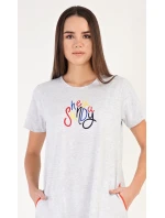 Dámské domácí šaty s krátkým rukávem Hey model 18728686 - Vienetta