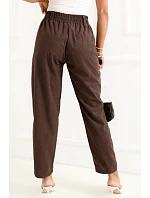 Šnúrové nohavice model 226966 Rue Paris