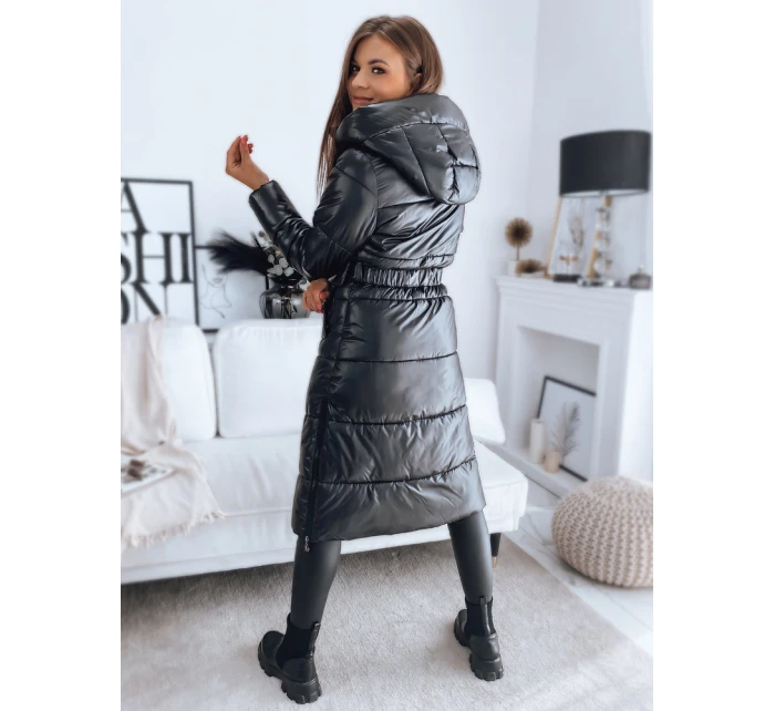 Dámský kabát černý Dstreet model 21965779 - FashionStreet Dámský kabát černý Dstreet model 21965779 - FashionStreet