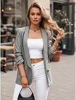 Dámska bunda OPTON tmavo šedá FashionStreet PY0095